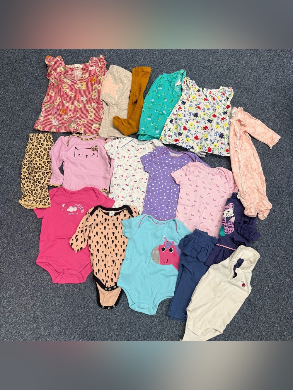 Baby girls bundle lot of clothes size 6-9m